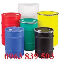 Phuy sắt 220L đựng hóa chất